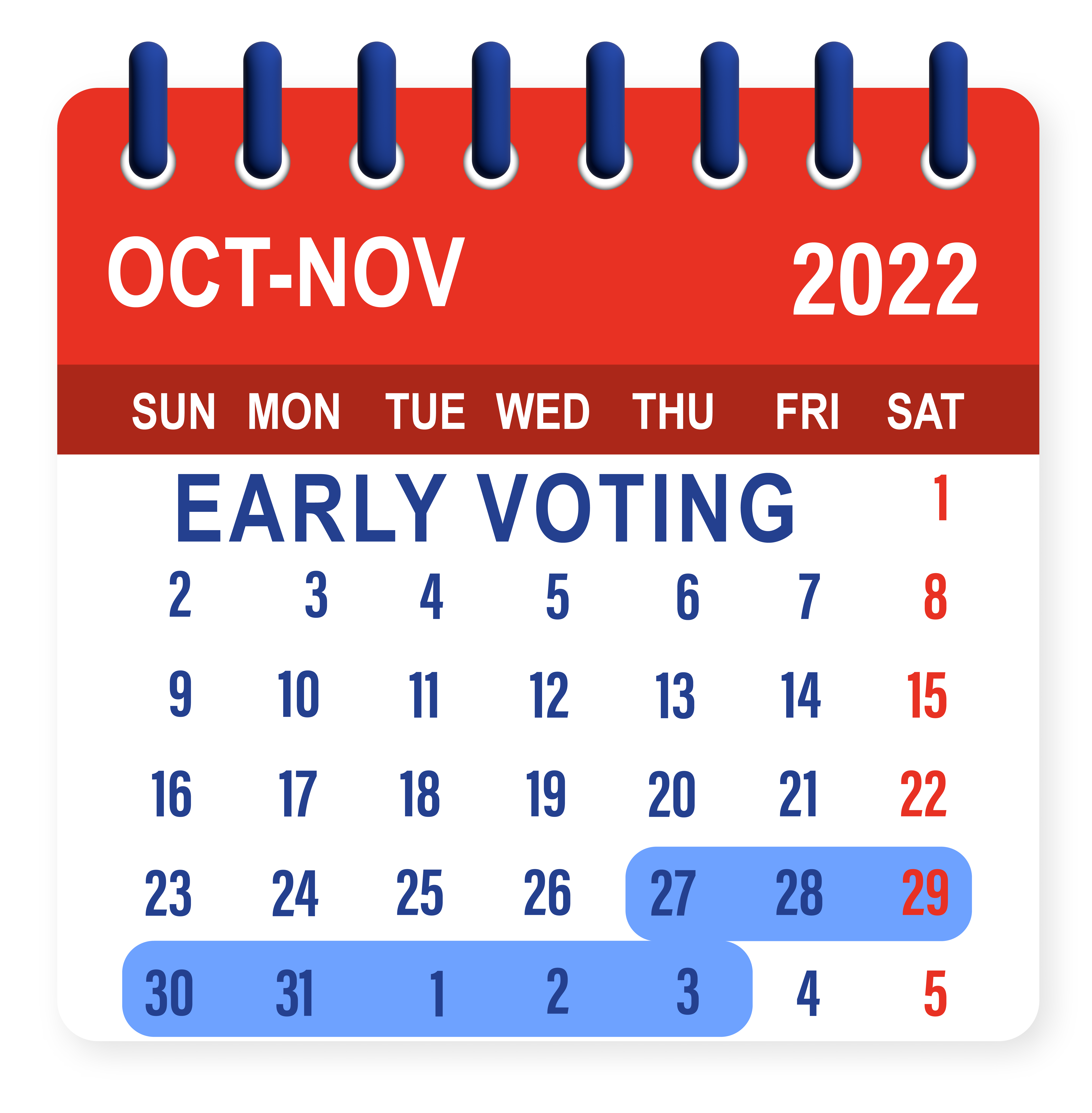 early voting 22